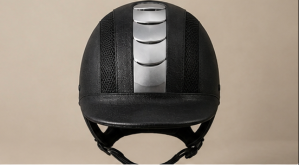 Premium Black Riding Helmet